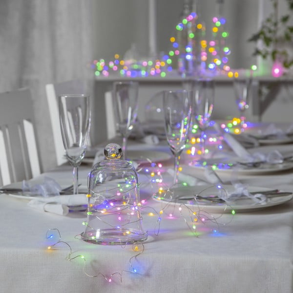 Světelný řetěz počet žárovek 100 ks do zásuvky délka 10 m Dew Drop – Star Trading