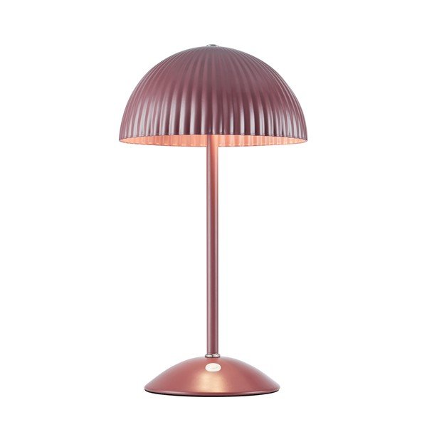 Červená kovová stolní lampa s kovovým stínidlem (výška 33,5 cm) Zin – Markslöjd