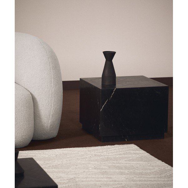 Mramorový odkládací stolek 50x50 cm Sorein – Kave Home-image-2