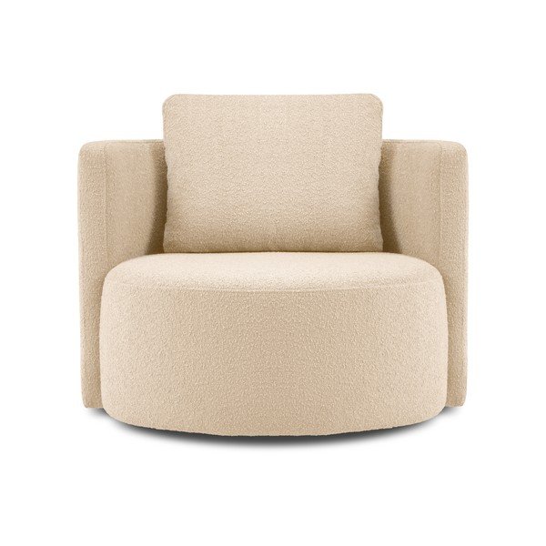 Béžové otočné křeslo Interieurs 86 Nael-image-2