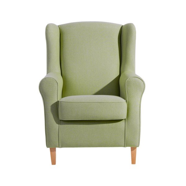 Zelené křeslo ušák Max Winzer Lorris Apple-image-2