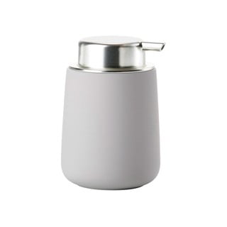 Světle šedý porcelánový dávkovač mýdla 250 ml Nova – Zone