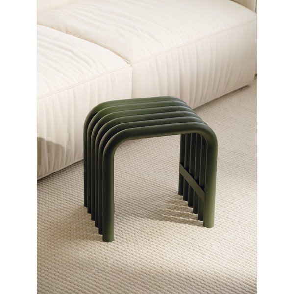 Zelená kovová zahradní židle Nokk – noo.ma-image-1