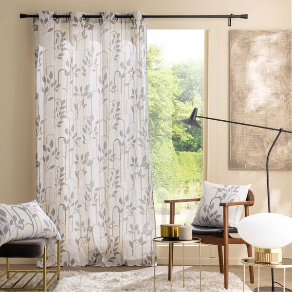 Šedý závěs 140x240 cm Roseris – douceur d'intérieur-image-3