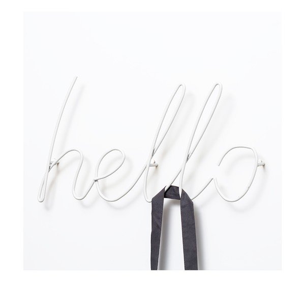 Bílý věšák Hello Coat-image-2