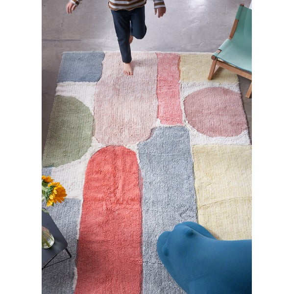 Pratelný ručně tkaný vlněný dětský koberec 170x240 cm Abstract – Lorena Canals-image-3