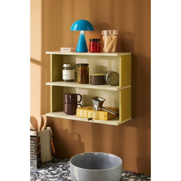 Žluto-šedá patrová police 50 cm Pep – Hübsch-image-2