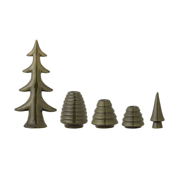 Kameninové svícny v sadě 5 ks Woods – Bloomingville