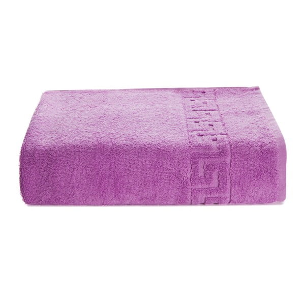 Světle fialový bavlněný ručník Kate Louise Pauline, 30 x 50 cm
