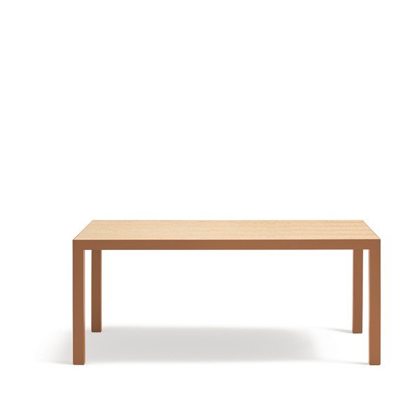 Jídelní stůl s deskou z dubového dřeva 75x180 cm Alma – Teulat