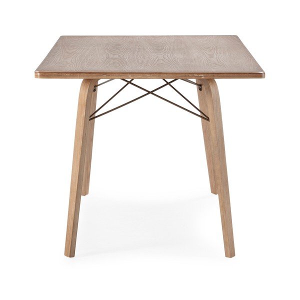 Jídelní stůl s deskou v dubovém dekoru 90x180 cm Lujan – MOME-image-4