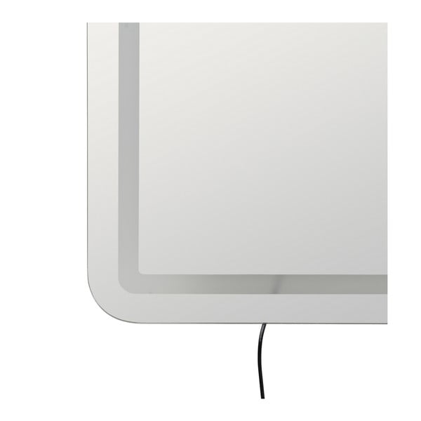 Nástěnné zrcadlo s osvětlením 60x80 cm – Ixia-image-3