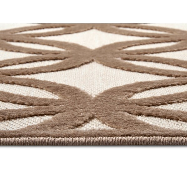 Hnědý koberec 133x190 cm Iconic Circle – Hanse Home-image-2