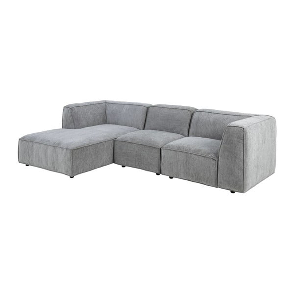 Světle šedá rohová pohovka Bonami Selection Fairfield, levý roh, 282 cm-image-3