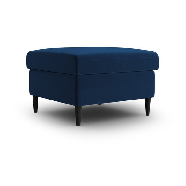 Modrá sametová podnožka Kyoto – Cosmopolitan Design-image-1