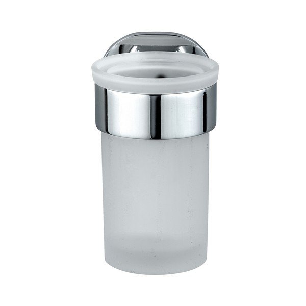 Nástěnný držák s kalíškem na kartáčky Wenko Maribor-image-3