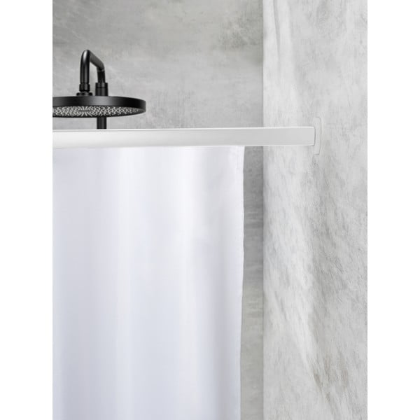 Tyč na sprchový závěs v leskle stříbrné barvě Era – Wenko-image-2