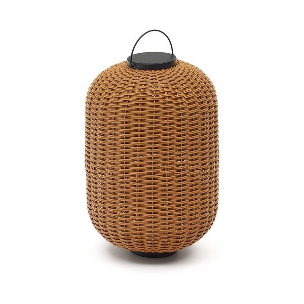 Hnědá LED lucerna na USB (výška 55 cm) Saranella – Kave Home