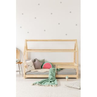 Domečková dětská postel z borovicového dřeva 70x140 cm Mila MB - Adeko