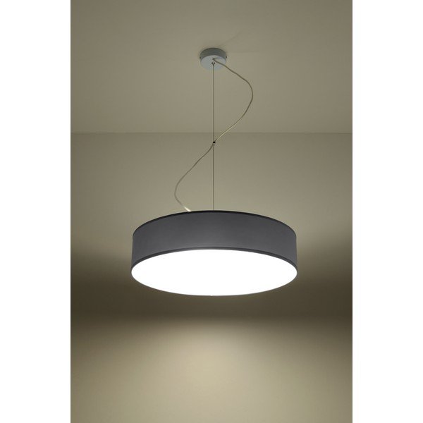 Šedé stropní svítidlo Sollux Atis-image-3