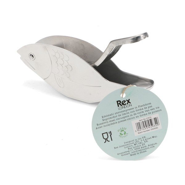Lis na citrusy z nerezové oceli Fish – Rex London-image-4