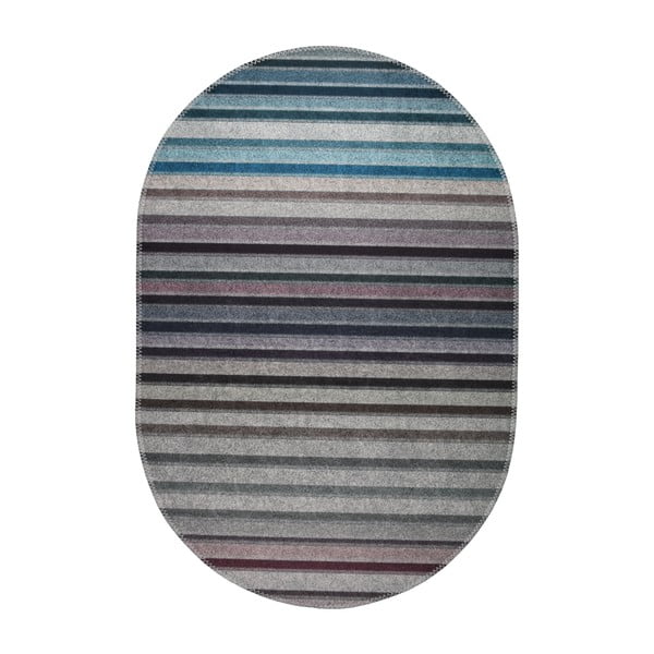 Modro-šedý pratelný koberec 160x230 cm – Vitaus