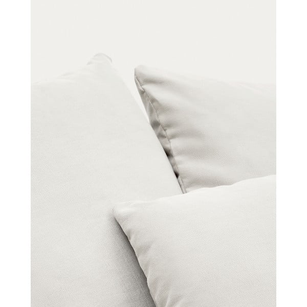 Bílý potah na křeslo 140 cm Nora – Kave Home-image-4