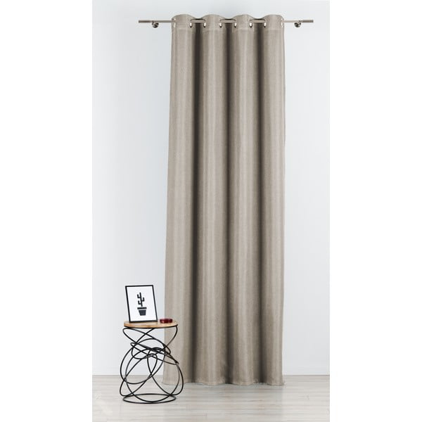 Béžový závěs 140x260 cm Avalon – Mendola Fabrics-image-2
