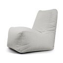 Světle šedý sedací vak z textilie bouclé Seat Lounge – SLOWDOWN