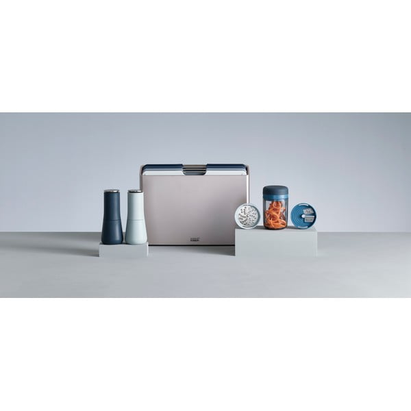 Sada 2 modrých mlýnků na sůl a pepř Joseph Joseph Milltop Sky-image-4