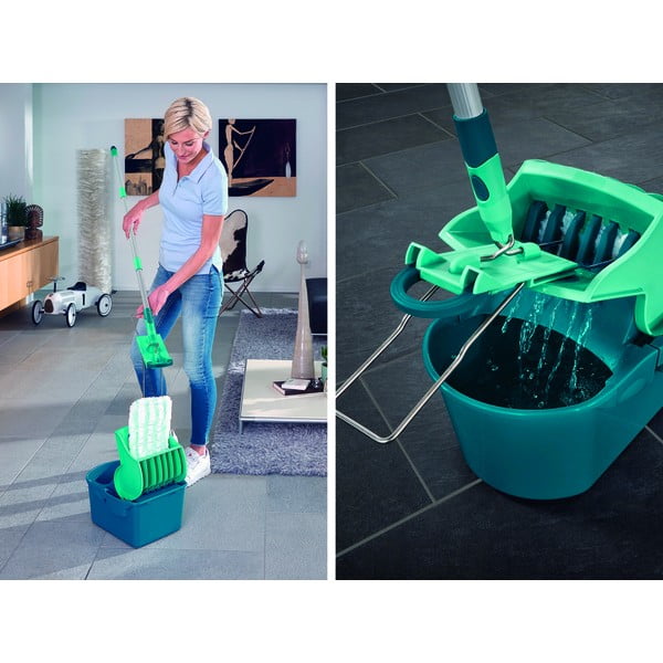 Mop s kbelíkem na podlahu Profi Compact - LEIFHEIT-image-3