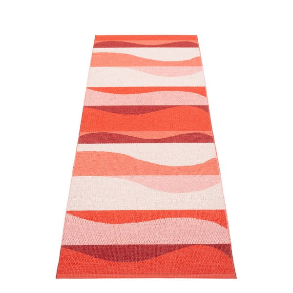 Červený vnitřní a venkovní běhoun 70x200 cm Urvi Fire – Pappelina-image-2