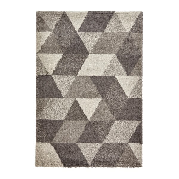 Šedý koberec Think Rugs Royal Nomadic Grey, 160 x 220 cm