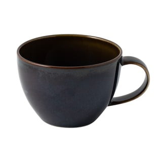 Tmavě modrý porcelánový šálek na kávu Villeroy & Boch Like Crafted, 247 ml