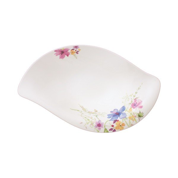 Bílá porcelánová salátová mísa s motivem květin Villeroy & Boch Mariefleur Serve, 3,8 l-image-1
