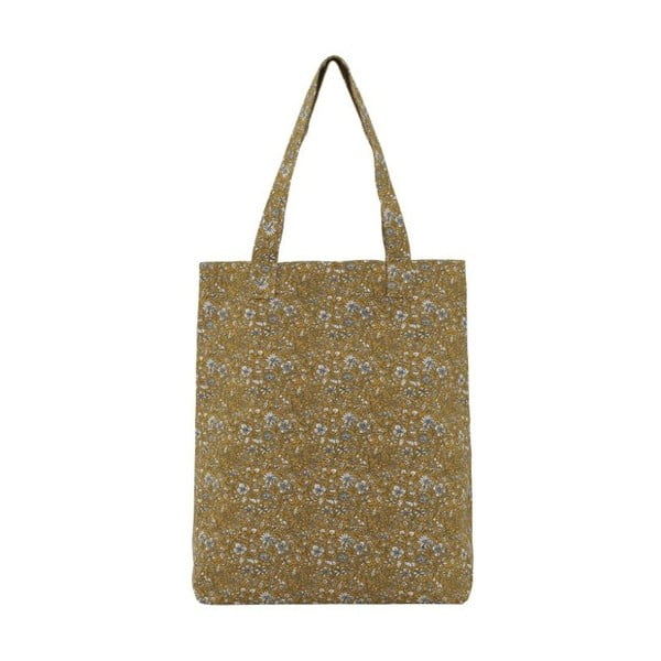 Bavlněná taška A Simple Mess Bodo Golden Yellow, 37 x 20 cm