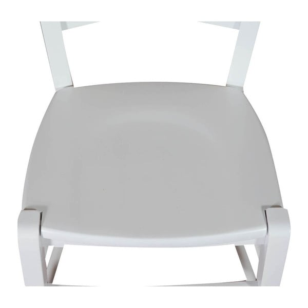 Bílá židle z bukového dřeva Biscottini Alpha-image-2