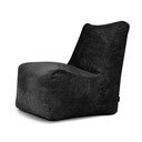 Černý manšestrový sedací vak Seat Lounge – SLOWDOWN