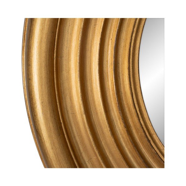 Nástěnné zrcadlo s dřevěným rámem 65x65 cm – Ixia-image-1