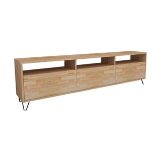 TV stolek z borovicového dřeva v přírodní barvě 178x50 cm Holmes – Kalune Design