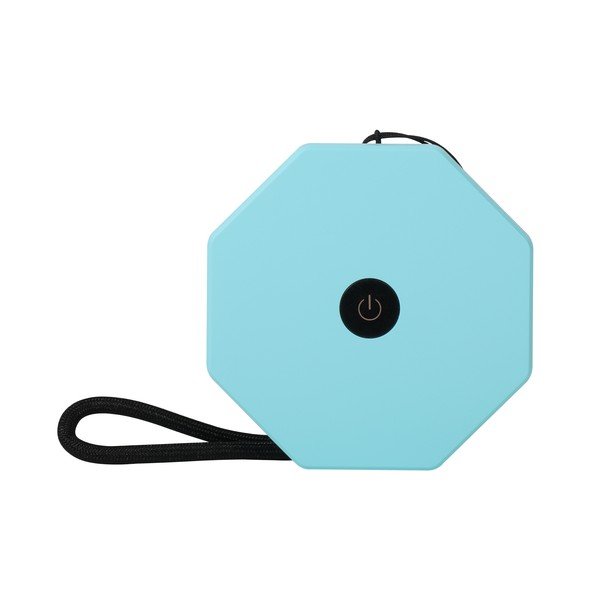 Bílá/tyrkysová přenosná světelná dekorace na USB ø 8 cm Twist – Gingko