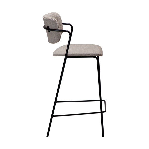 Béžová barová židle (výška sedáku 67,5 cm) Zed – DAN-FORM Denmark-image-3
