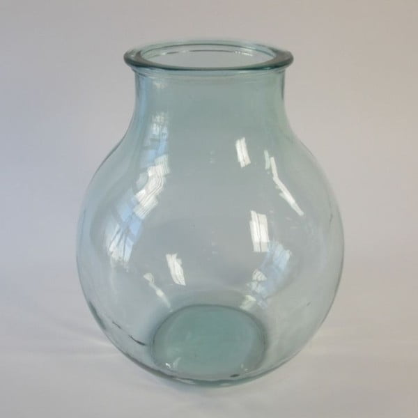Váza Recycle Glass Green, 29x29x38 cm