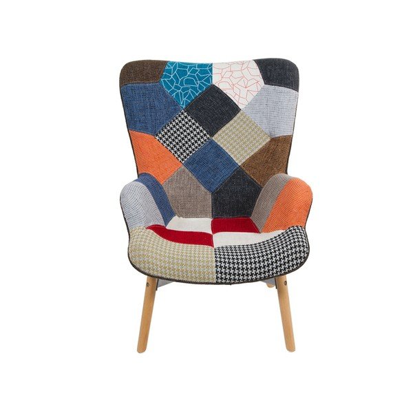 Barevné křeslo s podnožkou Santiago Pons Haya-image-2