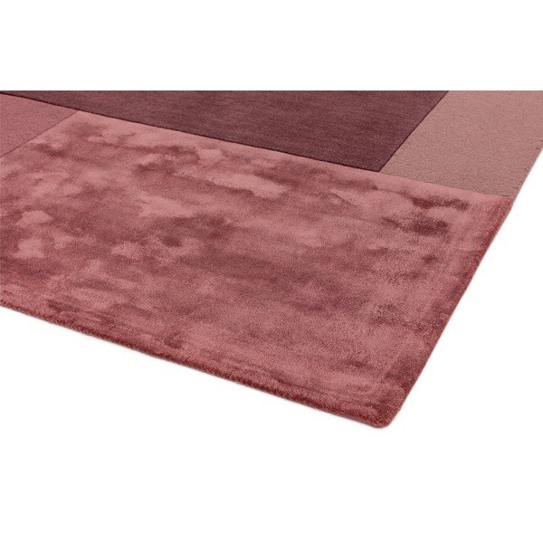 Tmavě růžový koberec Asiatic Carpets Tate Tonal Textures, 120 x 170 cm-image-3