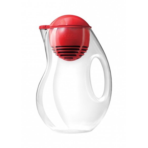 Džbán Bobble 2l, červený