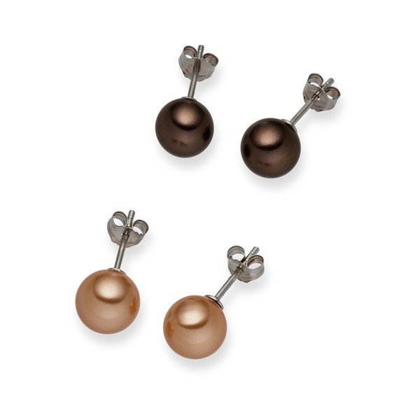 Náušnice Perldor Caramel