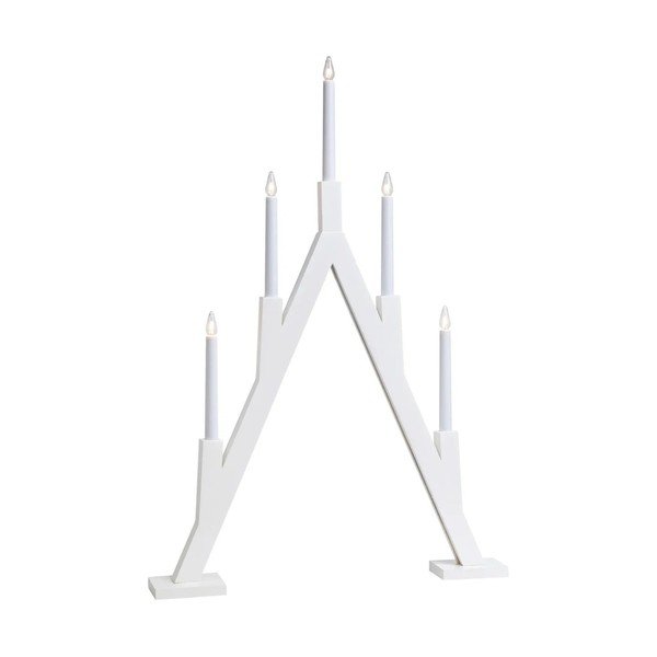 Bílá světelná dekorace s vánočním motivem Bjurfors – Markslöjd