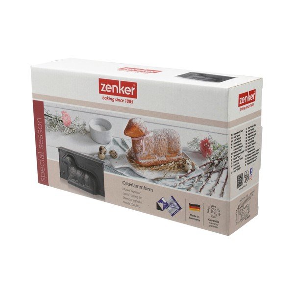 Ocelová forma na pečení Zenker Easter Lamb, 900 ml-image-2