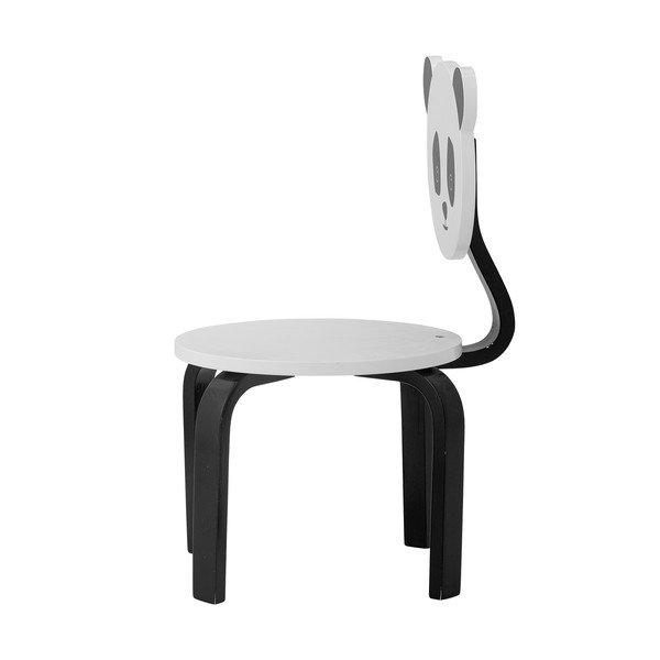 Černo-bílá dětská židle Marle – Bloomingville Mini-image-4